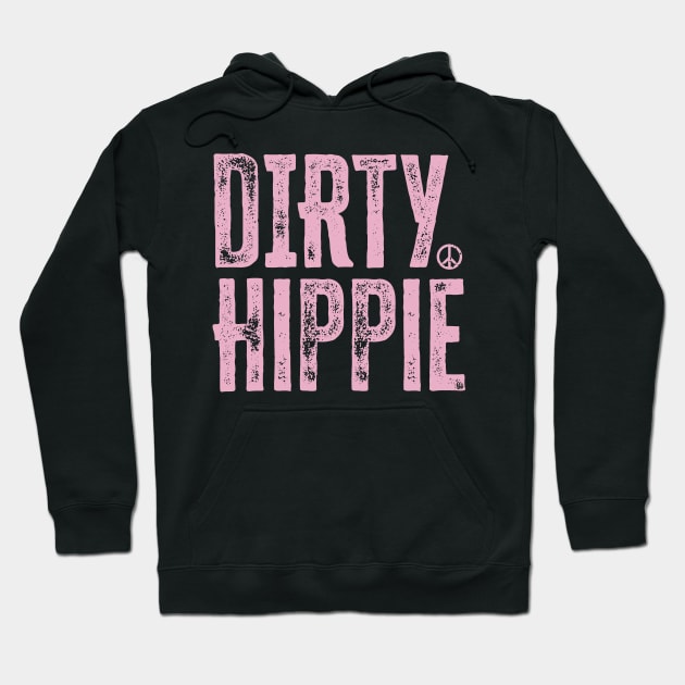 Dirty Hippie Hoodie by colorsplash